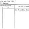 Heinrich, William (Mrs.)