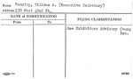 Hemming, William A. (Executive Secretary)