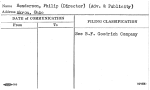 Henderson, Philip (Director) (Adv. & Publicity)
