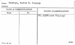 Hendryx, Andrew B. Company