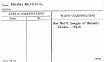 Hensey, Melville D.
