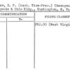 Henshaw, H.P. (Asst. Vice-Pres.) Chesapeake & Ohio Lines