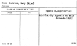 Hetrick, Mary (Miss)