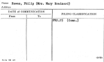 Hewes, Philip (Mrs. Mary Brainerd)