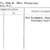 Hewlett, Erma M. (Mrs. Frederick)