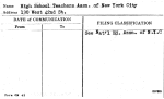 High School Teachers Assn. of New York City