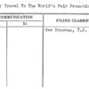 Highway Travel To The World's Fair Promotion