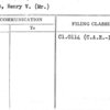 Hiltz, Henry V. (Mr.)