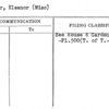 Hilyer, Eleanor (Miss)