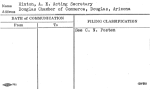 Hinton, A.E. Acting Secretary