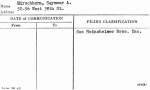 Hirschhorn, Seymour A.