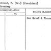 Hirschland, F. (Dr.) (President)