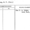 Hoadley, W.T. (Col.)