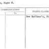 Hoffman, Edgar M.