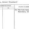 Hoffman, Michael (President)