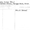 Hoffmann, George (Mrs.)