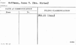 Hoffman, James T. (Mrs. Miriam)
