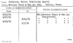 Holbrook, Walter (Publicity Dep't)