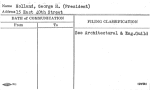 Holland, George H. (President)