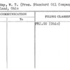 Holliday, W.T. (Pres. Standard Oil Company)