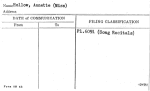 Hollow, Annette (Miss)