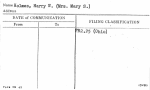 Holmes, Harry N. (Mrs. Mary S.)