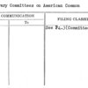Honorary Committees on American Common