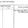 Hopkins, John University