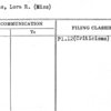 Hopkins, Lora R. (Miss)
