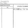 Horner, Leonard S.
