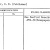 Horner, W.E. (Publisher)