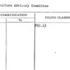 Horticulture Advisory Committee