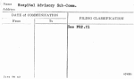 Hospital Advisory Sub-Comm.