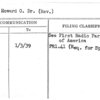 Hough, Howard O. Dr. (Rev.)