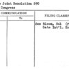 House Joint Resolution 290