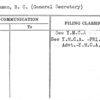 Houseman, B.C. (General Secretary)