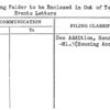Housing Folder to be Enclosed in Out of Town Special Events Letters