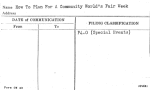 How To Plan For A Community World's Fair Week