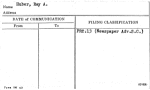 Huber, Ray A.
