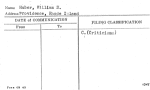 Huber, William S.