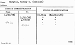 Hudgins, Rodney C. (Colonel)
