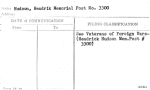 Hudson, Hendrik Memorial Post No. 3300