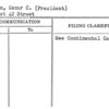 Huffman, Oscar C. (President)