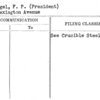 Hufnagel, F.P. (President)