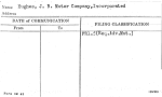 Hughes, J.B. Motor Company, Incorporated