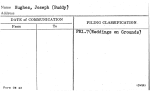 Hughes, Joseph (Buddy)