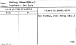 Huling, Edward B (Mrs.)