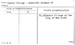Hunter College - Associate Alumnae of