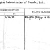 Huntington Laboratories of Canada, Ltd.