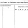 Huntington Women's Club-American Home Department